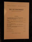 Montfort, Kees van e.a. - De economist volume 151 nr 3 september 2003 pag 253-350