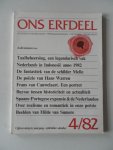 Deleu, Jozef e.a - Ons Erfdeel Algemeen -Nederlands Tweemaandelijks Cultureel Tijdschrift 25e jaargang nummer 4 1982