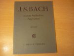 Bach; J. S.  (1685-1750) - Kleine Praludien und Fughetten