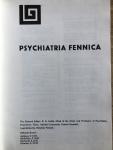  - Psychiatria Fennica Finnish psychiatry