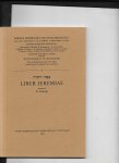 Rudolph,W/ H.P.Rüger - Liber Jeremiae