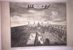 after Caspar Commelin (1636-1693) - [Antique print, etching] Oude Mannen-Huys (Het Oude Mannenhuis in Amsterdam), published ca. 1726.
