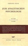 Adler, Gerhard - Zur analytischen Psychologie