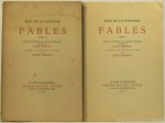 FONTAINE, J. DE LA - Fables. Édition conforme aux textes originaux. Établie par Louis Perceau et ornée d'illustrations en couleur par Joseph Hémard. 2 volumes.