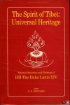 SHIROMANY, A. (editor) - The spirit of Tibet, Universal Heritage. Selected Speeches and Writings of HH the Dalai Lama XIV