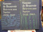 Beauvoir, Simone de - Brieven aan Sartre  1930-1939  & 1940-1963   /  druk 1