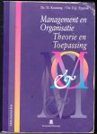 Keuning, Dr, D. & Dr. D. J. Eppink - Management en organisatie - theorie en toepassing