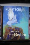  - KUNSTSCHRIFT :   ODILON REDON  1840 - 1916