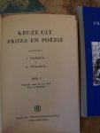 Terborch, J. en Wiersinga, A. - Keuze uit proza en poezie deel 1 & deel 2