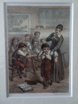 N.n.. - Litho. In de klas.