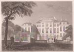 W. Woolnoth naar een tekening van V. Bing - Palace of the Loo = Le Palais du Loo = Het Loo Paleis het Loo aan de achterzijde.