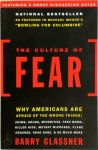 Barry Glassner - The culture of fear why Americans are afraid of the wrong things