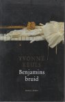 Keuls, auteurs- en huwelijksnaam van Yvonne Bamberg (Batavia, 17 december 1931 – Den Haag, 16 november 2025)), Yvonne - Benjamins bruid - Dolores is twaalf jaar als zij in 1938 met haar moeder naar Nederland repatrieert. Zij heeft nog geen idee wat het leven voor haar in petto heeft; een bewogen leven, zal later blijken. Cruciaal zijn haar drie huwelijken. Keuls, auteurs- en huwelijksnaam van Yvonne Bamberg (Batavia, 17 december 1931 – Den Haag, 16 november 2025)), Yvonne - Benjamins bruid - Dolores is twaalf jaar als zij in 1938 met haar moeder naar Nederland repatrieert. Zij heeft nog geen idee wat het leven voor haar in petto heeft; een bewogen leven, zal later blijken. Cruciaal zijn haar drie huwelijken.