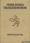 Lange, Daniel de & Kalff, dr. G. & Loosjes, mr. A. - Nederlandsch Volksliederenboek & Verzamelbundel, 145 liederen voor zang en piano