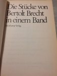 Fleckhaus - Die stucke von Bertolt Brecht in einem band