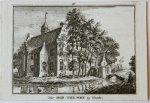 Spilman, Hendricus (1721-1784) after Beijer, Jan de (1703-1780) - Het Hof Ter Wey bij Utrecht