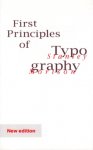 Morison, Stanley - First Principles of Typography