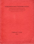 Vereniging Rembrandt - Verslag over het jaar 1964