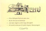 Oosterwijk Bruijn, J. van - 4 dichtkundige recepten