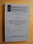 Gerstenberger, Erhard - Wesen und Herkunft des "apodiktischen Rechts" (Wissenschaftliche Monographien zum Alten und Neuen Testament 20)