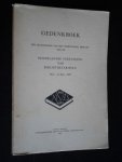  - Gedenkboek ter gelegenheid van het veertigjarig bestaan van de Nederlandse Vereniging van Bibliothecarissen 1912-12 juni -1952