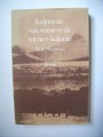 Wertheim, W.F. - Indonesie: van vorstenrijk tot neo-kolonie / druk 1