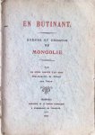 Père Joseph Van Oost - En Butinant  Scènes et croquis de Mongolie