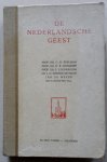 Edelman C H, Tenhaeff N B, Lindeboom J, Bierens de Haan J D, Meyer Jan de, Knuttel G, - De Nederlandsche geest