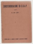 Ligt, B. de - Christensocialisme en S.D.A.P.