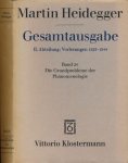 Heidegger, Martin - Gesamtausgabe II: Vorlesungen 1923-1944: Band 24 Die Grundprobleme der Phänomenologie