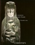 Christie’s - Christie’s South Kensington Lalique Glass, Thursday 3 november 2005 at 10.30m