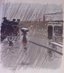 Kees van Dongen - Vierde geest - Litho Kees van Dongen