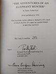 Sutherland, James - The Adventures of an Elephant Hunter (Limited edition of 525 copies)
