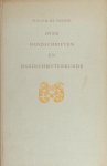 Vreese, Willem de. - Over handschriften en handschrifkunde. Tien codicologische studiën
