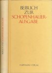  - Beibuch zur Schopenhauer-Ausgabe