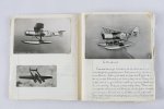 zelf geschreven - Uniek!!! Zelfgeschreven boekje met teksten en ansichtkaarten van vliegtuigen 1939-1950 (7 foto's)
