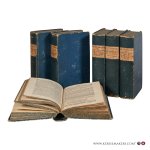 (Collectif) - Dictionnaire de grammaire et de littérature, suivi d'un double Tableau d'Analyse, qui montre la chaîne des idees de l'ensemble, & l'ordre de la lecture des articles. Extrait de l'Encyclopédie Méthodique. Tome Premier - Tome Sixième (A-Z compl...