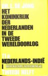 Jong, L. de - Deel 11a ** Nederlands-Indie I