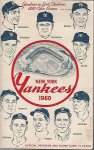  - New York Yankees 1960 -Yankees in first stadium All-Star Game