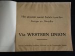 - Oud opdrachtenblokje The Western Union Telegraph Company - Oud opdrachtenblokje The Western Union Telegraph Company
