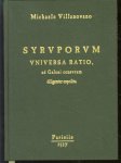 Miguel Servet, Ana Gómez Rabal - Syruporum universa ratio