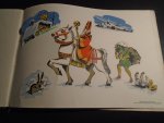 Carre en Ter Braake  ( Pop Ups ). - Kinderland een prentenboek om op te zetten. 8 bedrukte bladen in kleur, met uitdrukfiguren ( 1 met  St. Nicolaas). 8 blz. tekst.