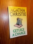 CHRISTIE, AGATHA, - Getuige a charge.
