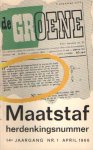 Bakker, Bert & Wim Gijssen (redactie) - Maatstaf. Maandblad voor letteren. Veertiende jaargang. No.1 april 1966