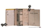 (Manuscripts) (Allier) - Actes de notaires du Département de l'Allier. Entre 1869 et 1913. 13 documents: 11 ventes, 1 testament et 1 légation. Etudes de notaires à - 1) Bourbon-l'Archambault: Maître Tribalat (1913). - 2) Cusset: Me Basset (1869), Thibaudeau (1893) & M...