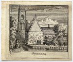 Abraham Zeeman (1695/96-1754) - Antique print, city view, 1730 | Oostzaan, published 1730, 1 p.