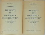 Felix M. Cleve - The giants of pre-sophistic Greek philosophy an attempt to reconstruct their thoughts