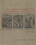 Boon, K.G. (inleiding) - De meesterwerken van de Europese prentkunst 1410-1914
