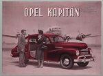 OPEL - (AUTO FOLDER - CAR BROCHURE) Opel Kapitan = Opel kaptein