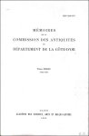 N/A. - MEMOIRES DE LA COMMISSION DES ANTIQUITES DU DEPARTEMENT DE LA COTE - D' OR.